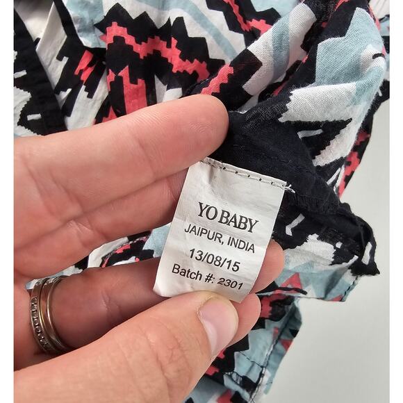 Yo baby size 2XL XXL maternity Aztec lightweight  geometric boho summer top ^^ - Picture 7 of 9